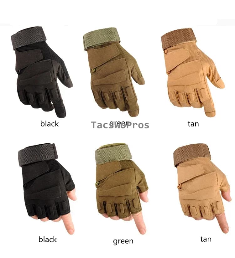 Gants tactiques mi-doigts pour pêche, randonnée et escalade - Précision et liberté