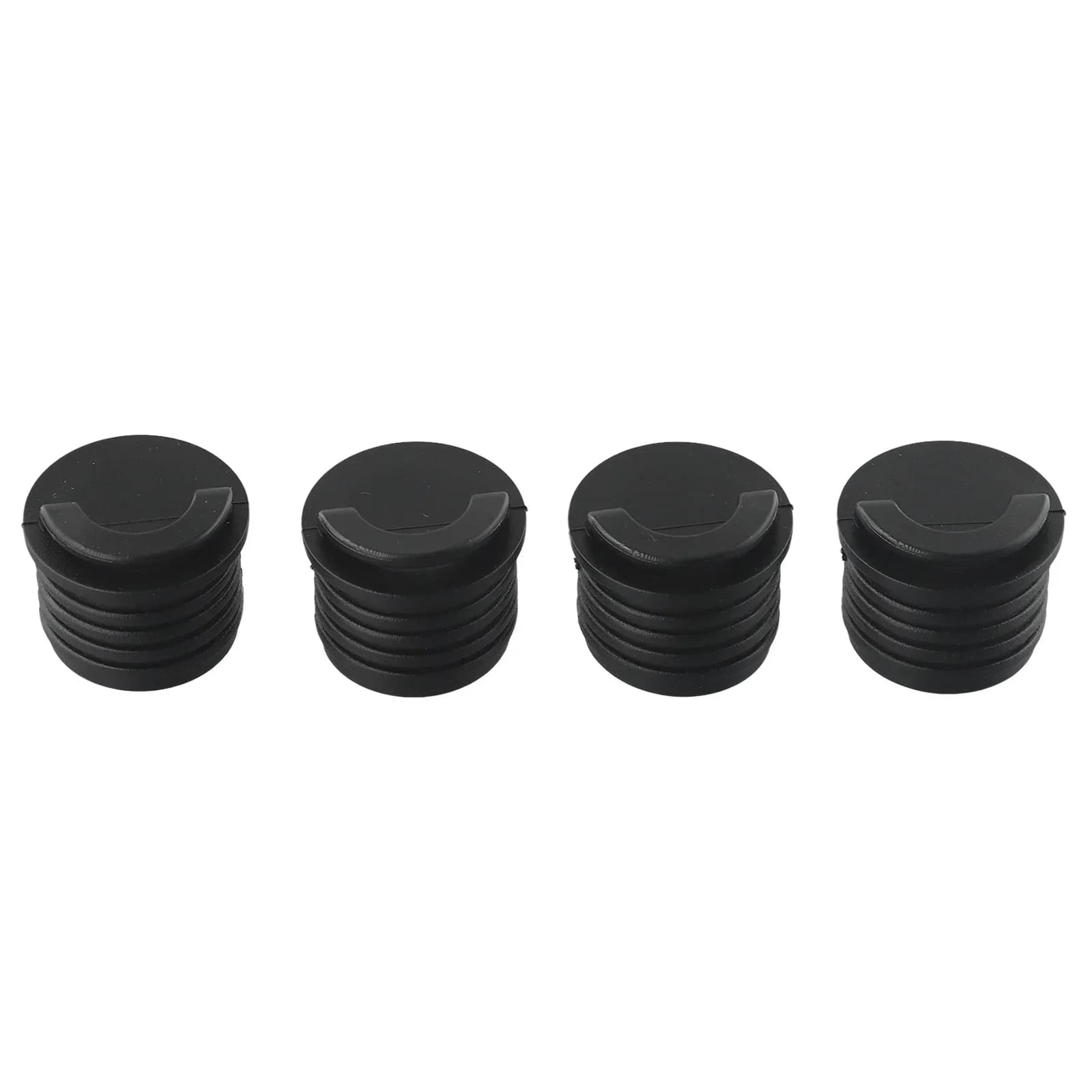 Lot de 4 bouchons de vidange pour kayak - Bouchons étanches 3,5 cm pour canoë et bateau