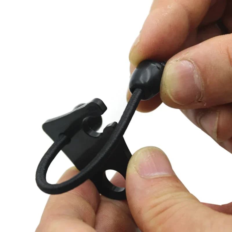 2 feeders méthode avec élastique bungee pour pêche à la carpe fixation canne sécurisée