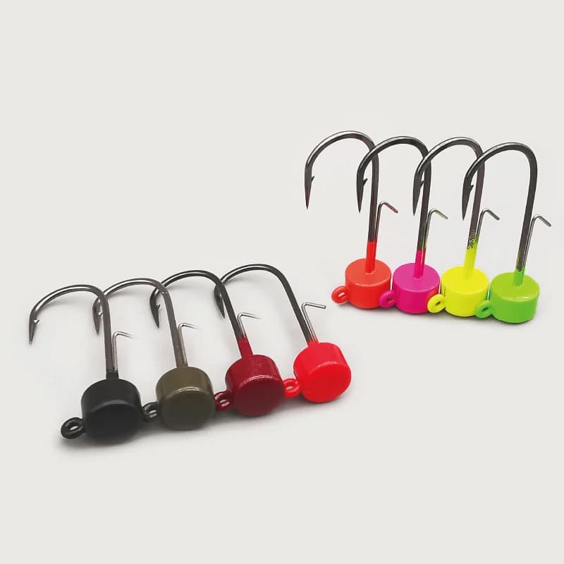 Tête plombée tungstène LUREHOLIC Ned Jig avec hameçon Mustad Norvège pour pêche longue distance