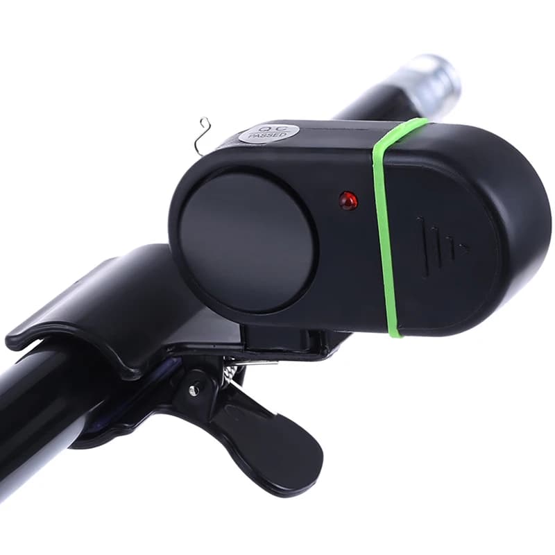 Alarme de touche électronique pour canne à pêche - Détecteur de morsure avec signal lumineux LED intégré