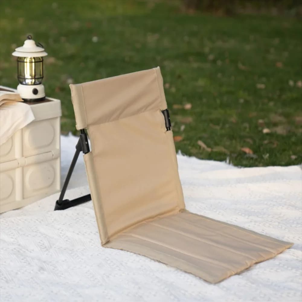 Chaise pliante pêche avec dossier réglable - Siège plage camping confortable pour pêcheurs et loisirs extérieurs