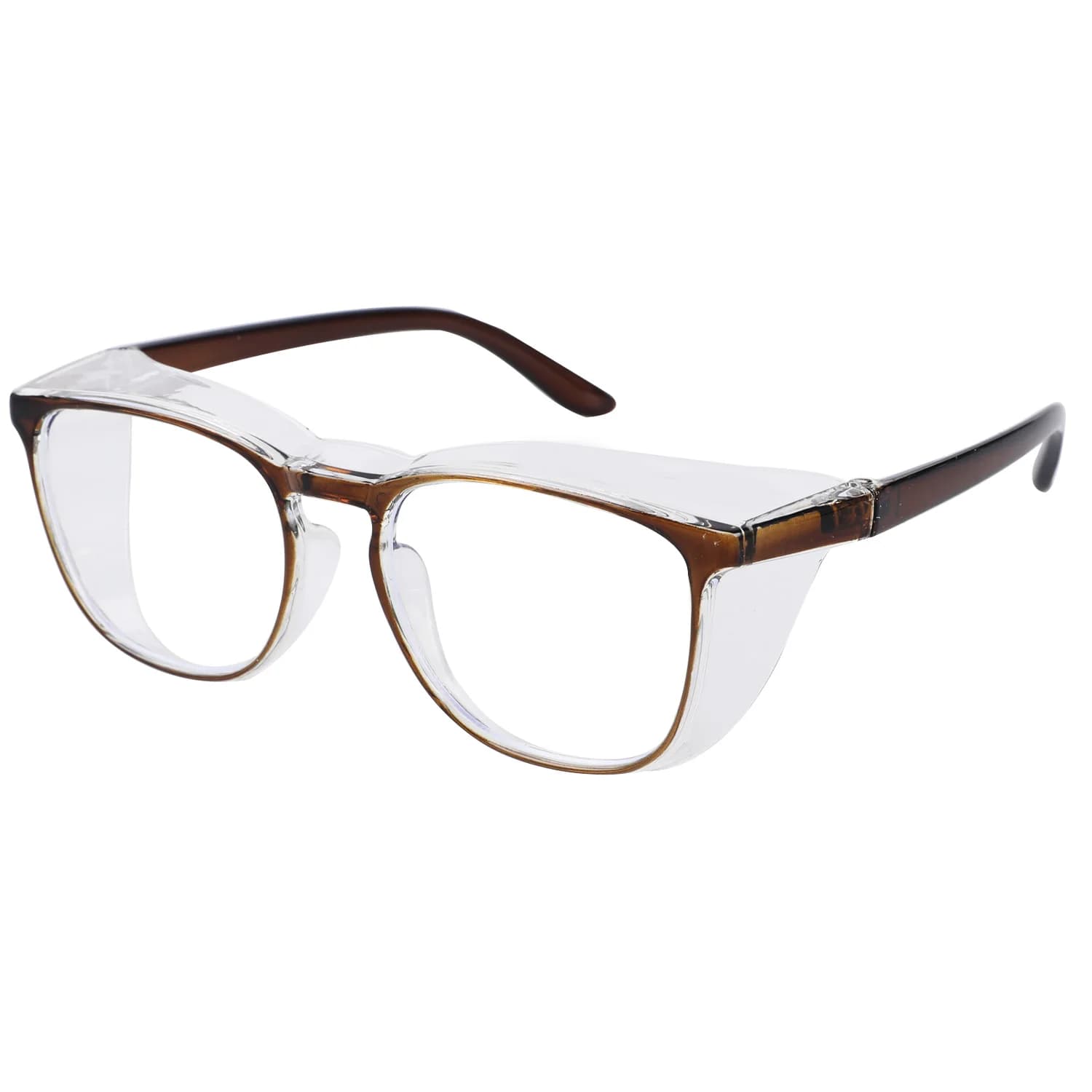 Lunettes de pêche anti-éclaboussures multi-couleurs PC - Protection UV et lumière bleue mixte
