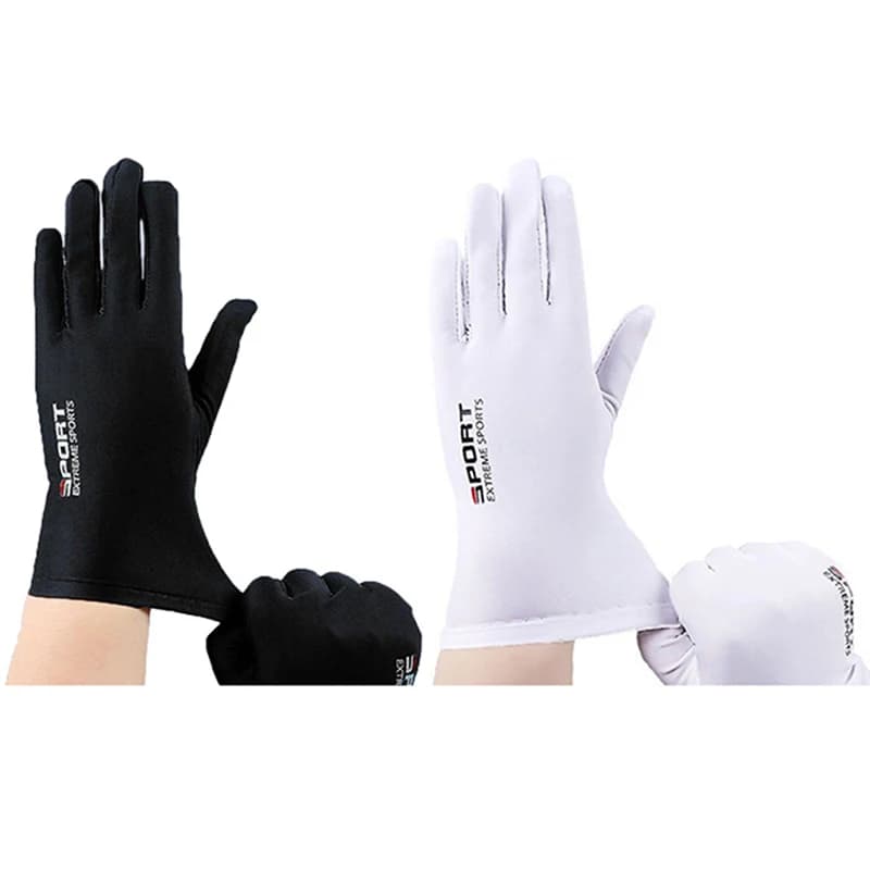 Gants pêche protection solaire écran tactile homme femme vélo conduite été