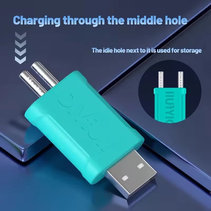 5 lampes embout canne rechargeables : lumière rouge haute visibilité pour morsures appâts