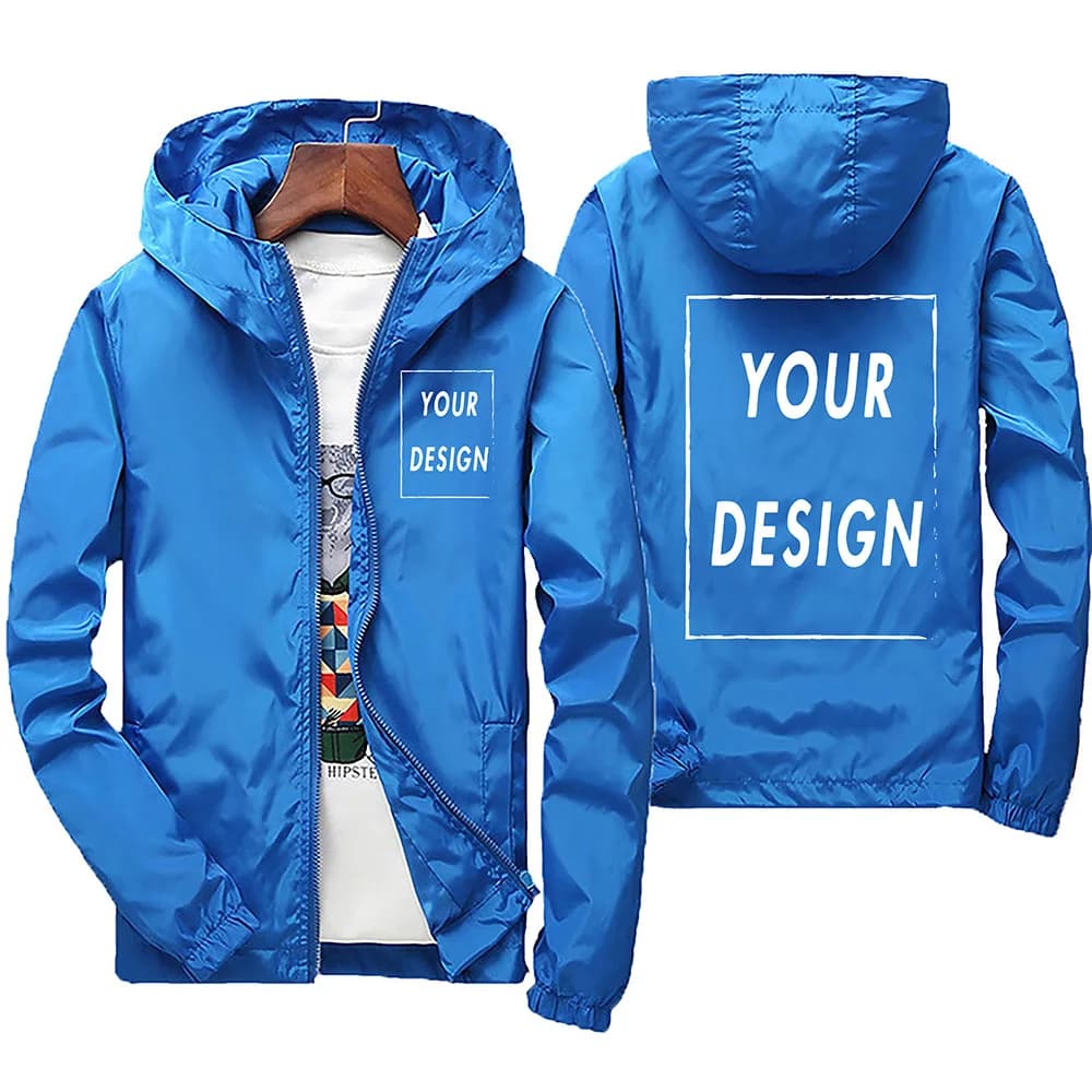 Coupe-vent de pêche capuche 2025 pour homme - Veste voyage camping escalade montagne pêche