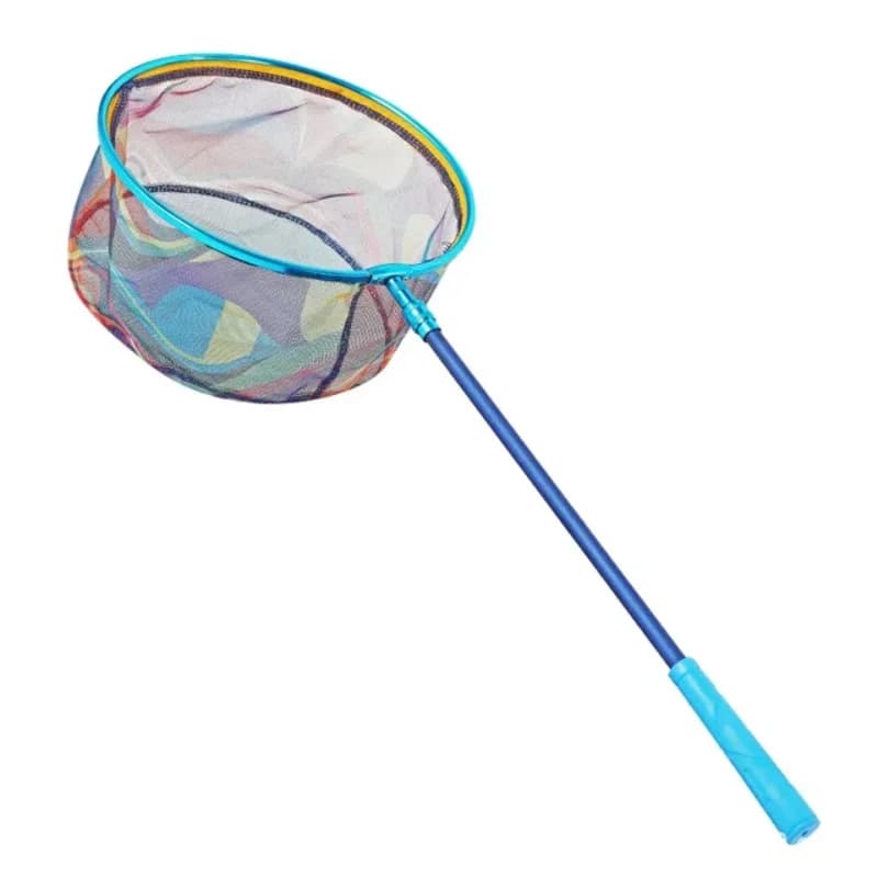 Épuisette enfant carbone pour pêche aux insectes, capture papillons et têtards - Matériel pêche léger