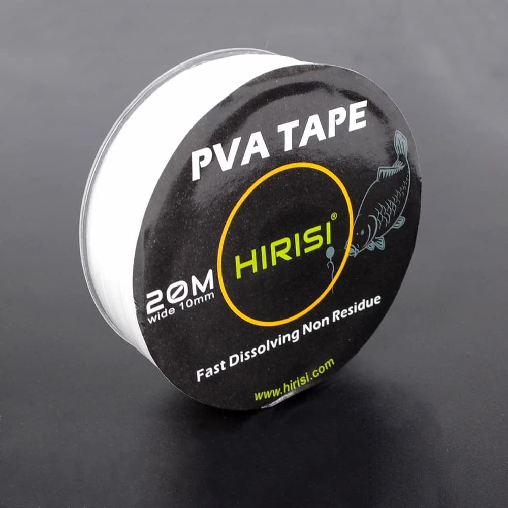 Film PVA soluble 10mm x 20m pour pêche à la carpe, accessoires feeder et string pour appâts