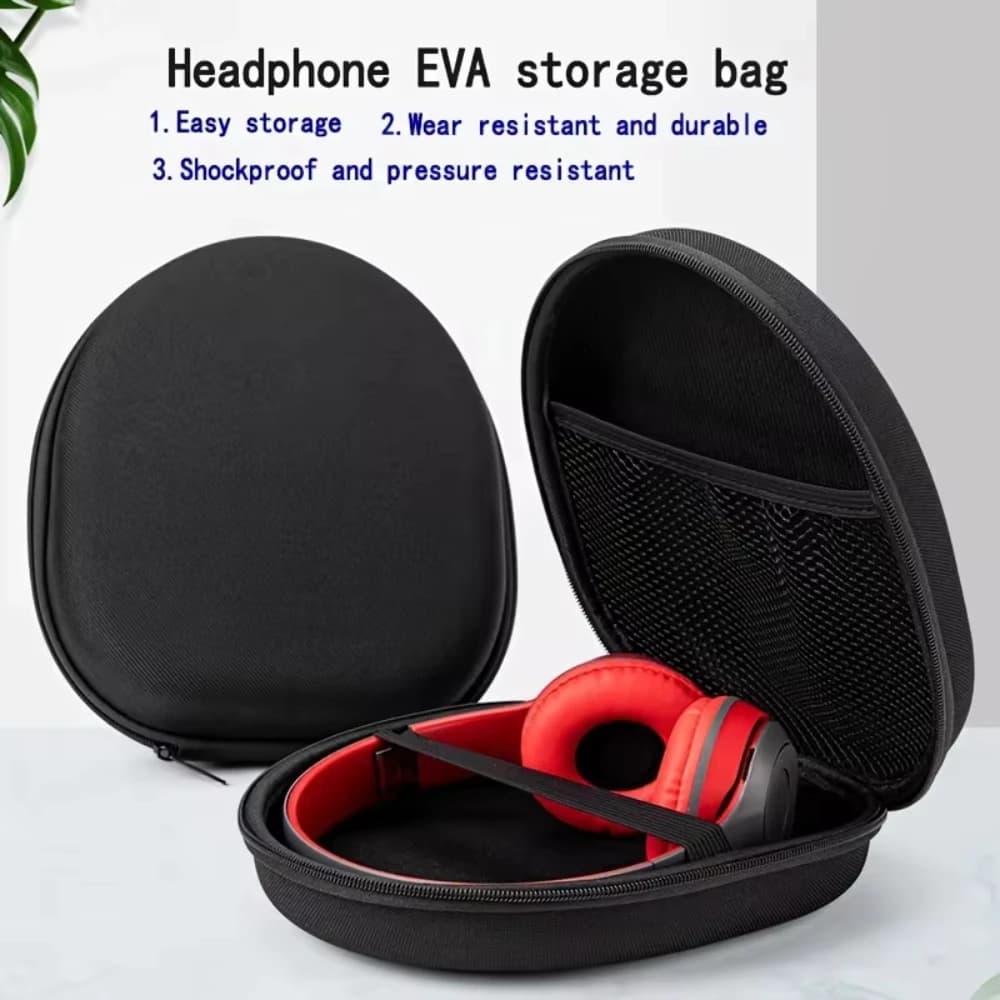 Étui de transport rigide anti-chocs pour casque audio Sony WH-CH500 XB450 - Coque protection écouteurs