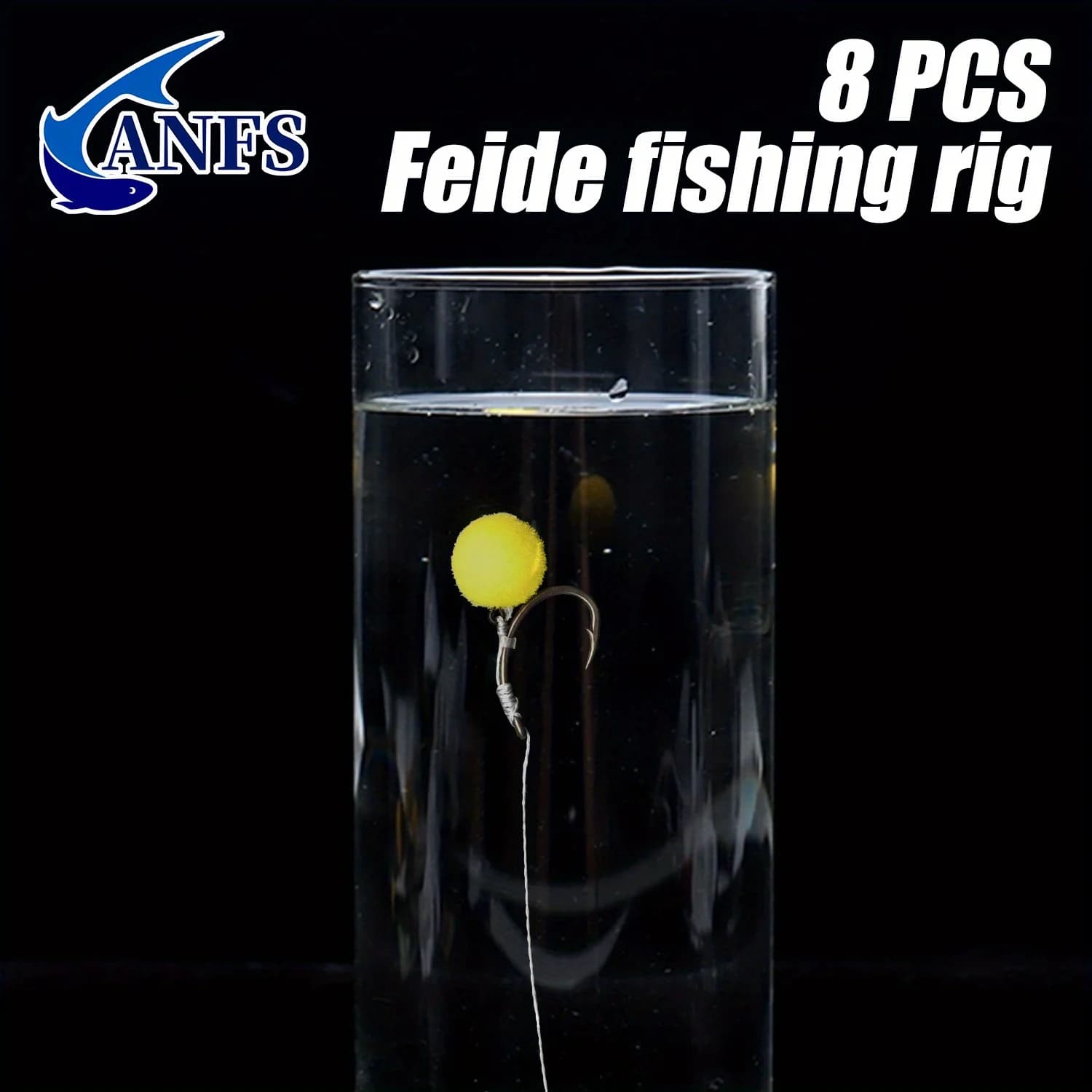 Set de 8 montages feeder pour carpe - Matériel de pêche artisanal et équipement angélique