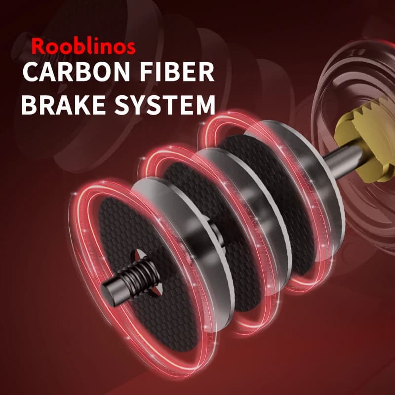 Moulinet spinning Rooblinos HT pour eau douce et mer, bobine métal interchangeable gauche/droite carpe truite