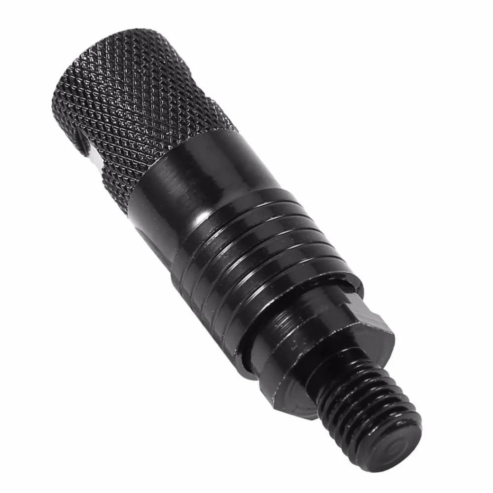 Adaptateur métallique rapide 6cm pour alarme de pêche - Connecteur de canne à pêche réactif