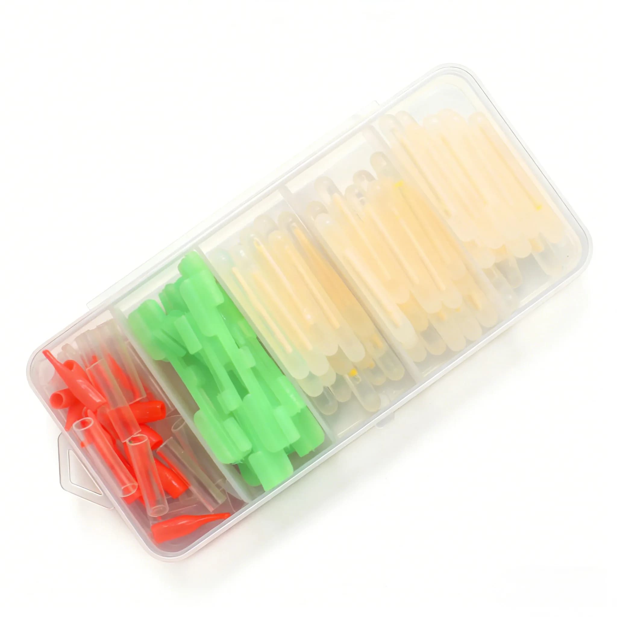 100PCS Bâtons Lumineux Nuit Pêche - Indicateurs Flotteurs Luminosité Eau Douce Salée