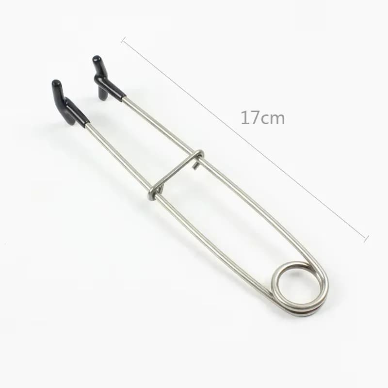 Écarteur de bouche poisson en acier inoxydable portable - Outil de décrochage pour pêche durable