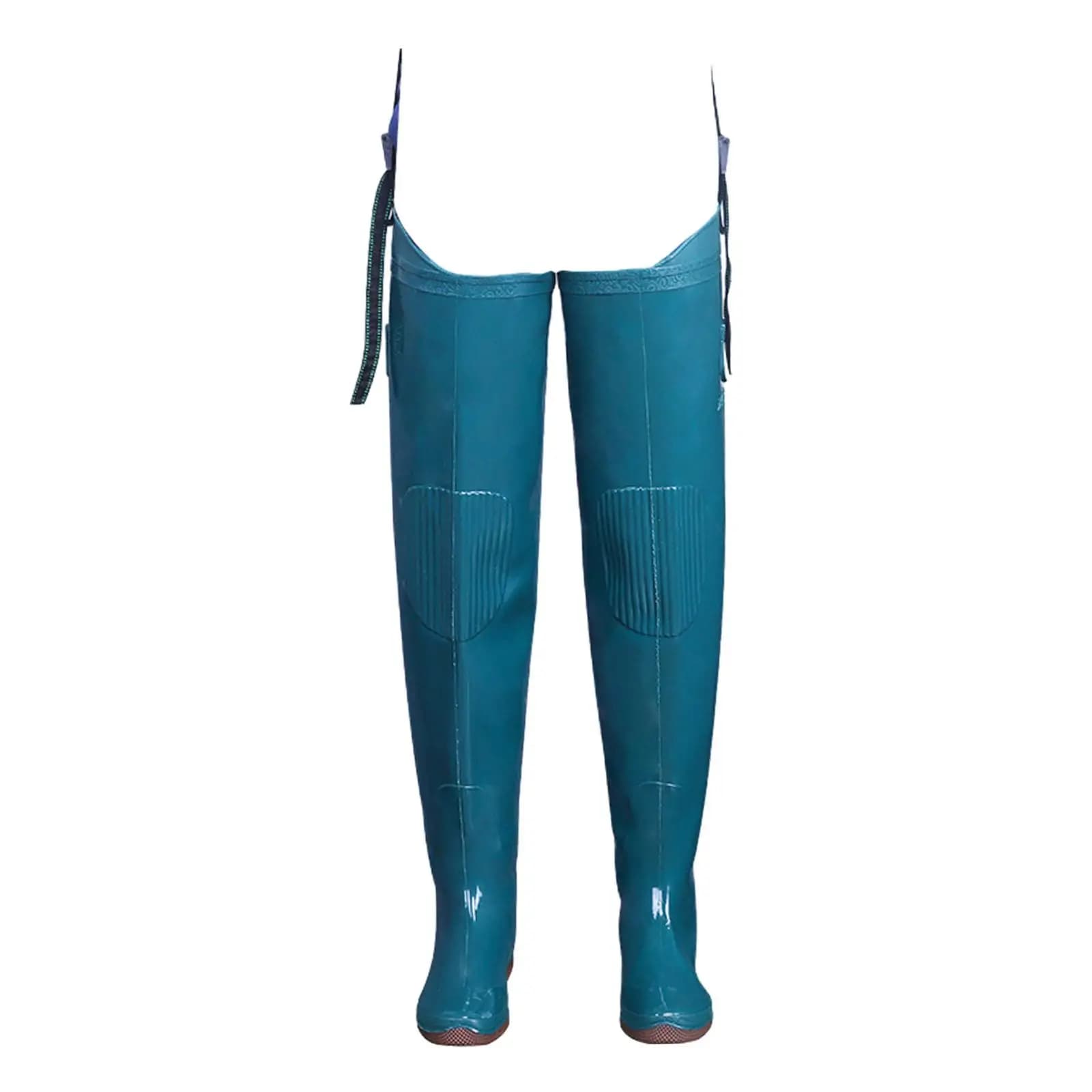 Bottes de pêche hautes genouillères imperméables pour rivière, jardinage et pluie