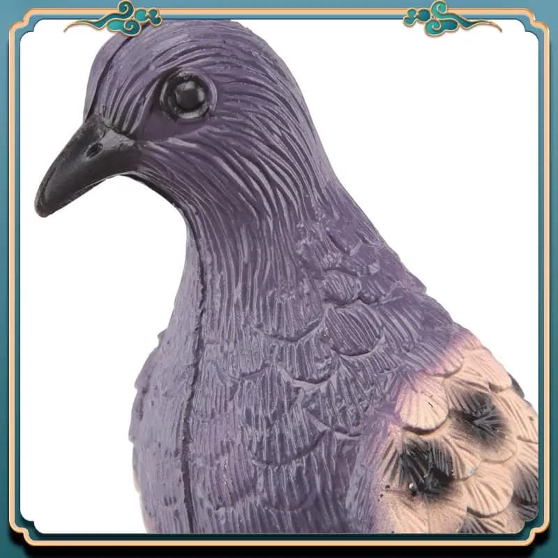 Nouveau kit 5 pièces leurres colombes pour protection jardin pigeons - Appât animaux bionique