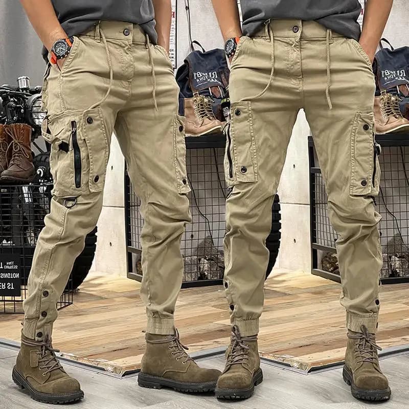 Pantalon cargo tactique militaire homme 2025 - Printemps automne - Jogger utilitaire pêche outdoor