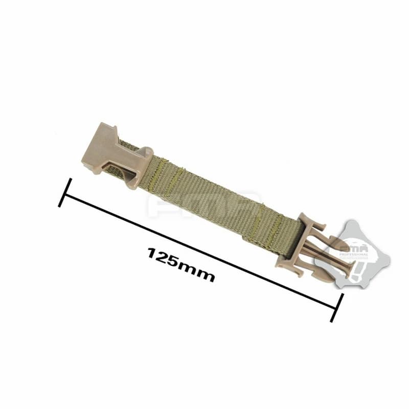 Extension mentonnière FMA pour casque - Réglage précis pour casques de pêche et protection auditive