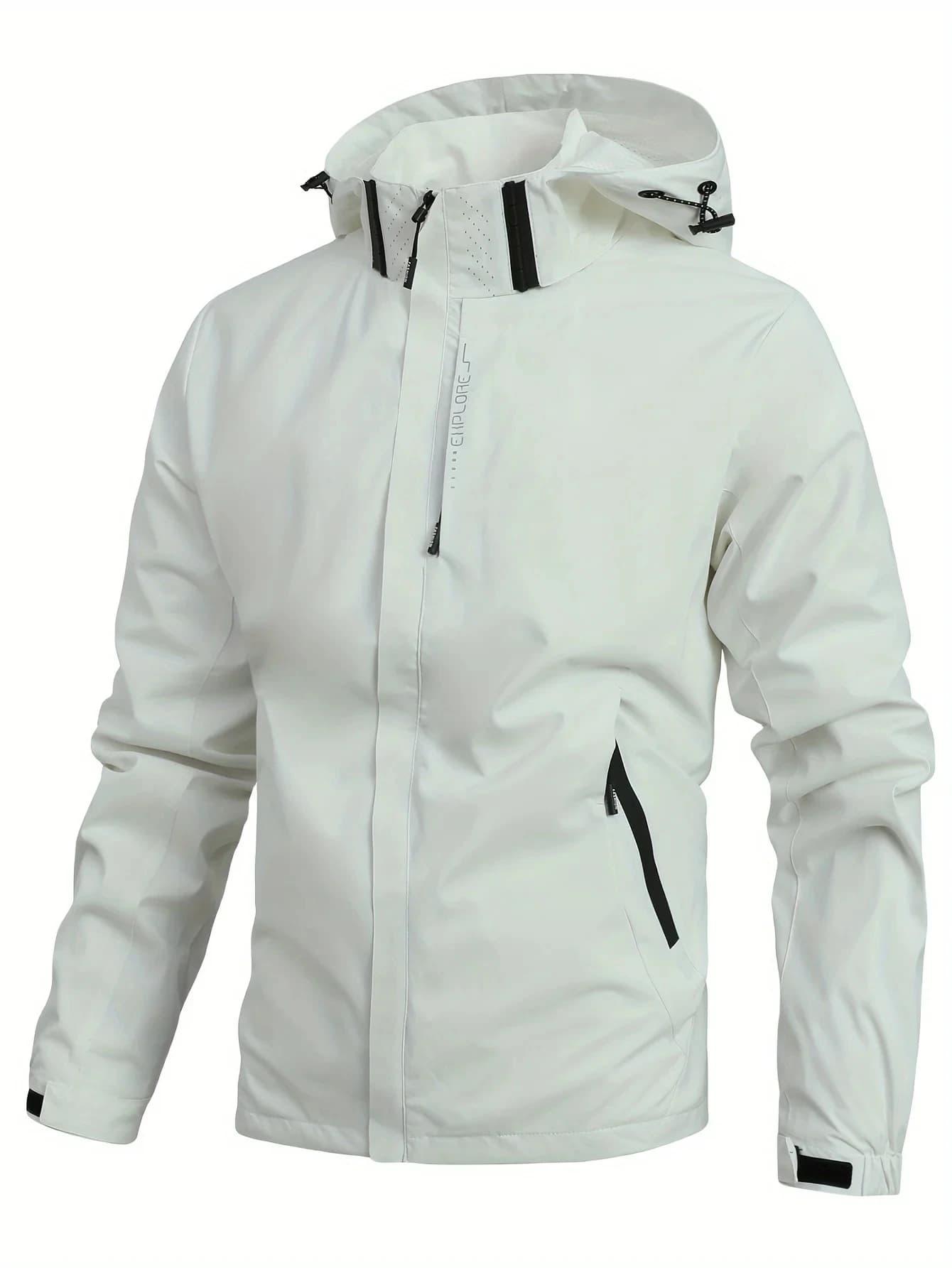 Veste pluie légère pêche montagne - Vêtement imperméable technique pour pêche en altitude