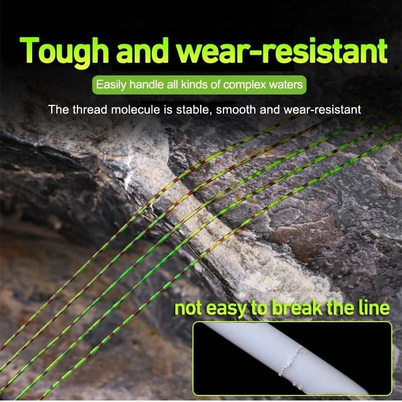 Ligne de pêche fluorocarbone ZUKIBO 3000m invisible super résistante monofilament japonais