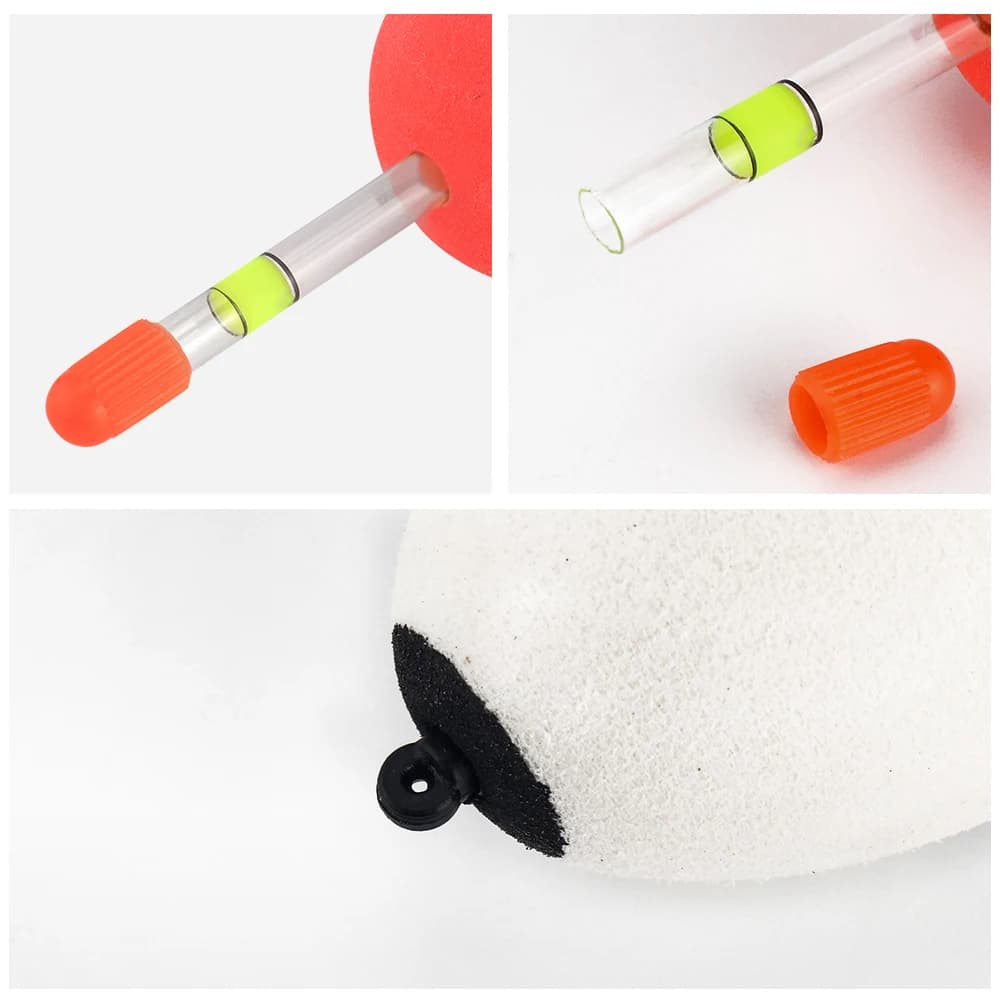 Flotteurs luminescents EVA pour pêche en mer et carpe, 3 bouées lumineuses haute qualité appâts