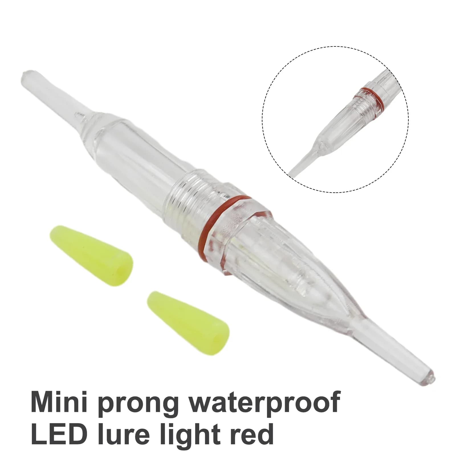 Lampe stick électronique pour pêche de nuit SPORTARC - Flotteur lumineux attrape-poisson waterproof 72mm