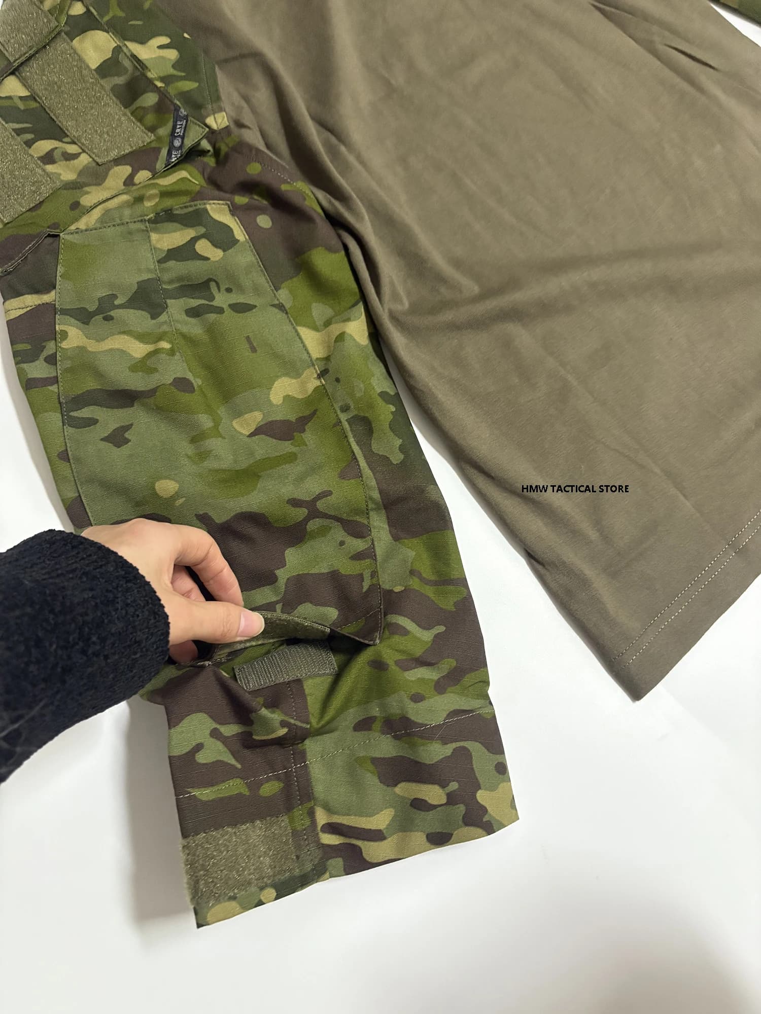 Combinaison tactique MCTP G3 camouflage - Veste et pantalon chasse pêche homme résistant