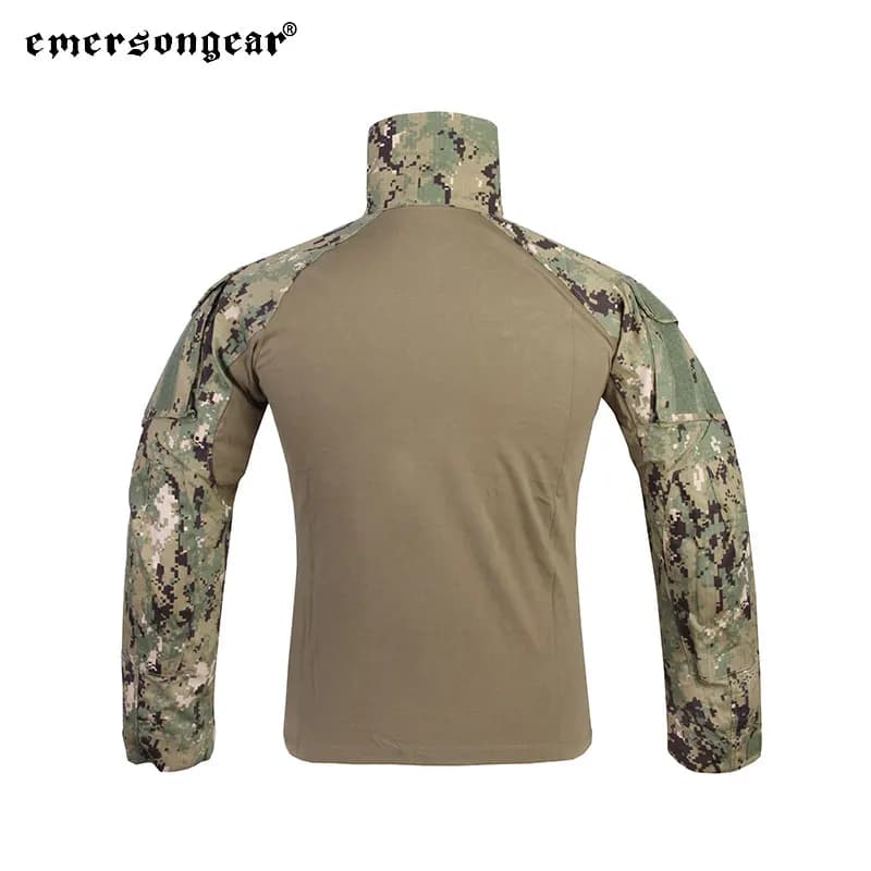 Uniforme tactique camouflage AOR2 Emersongear - Ensemble complet pour pêche sportive