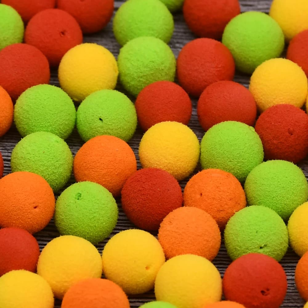 Perles flottantes pop-up MNFT pour carpe - 5 formes différentes - appâts colorés flottants