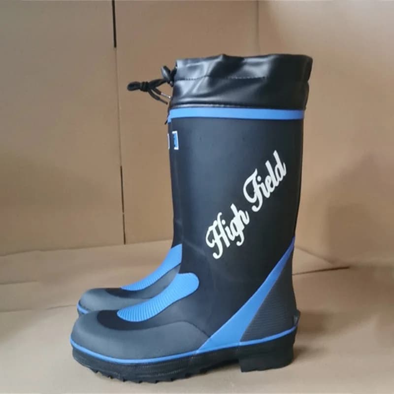Bottes de pêche chasse étanches semelle caoutchouc haute antidérapante wading chaussures eau