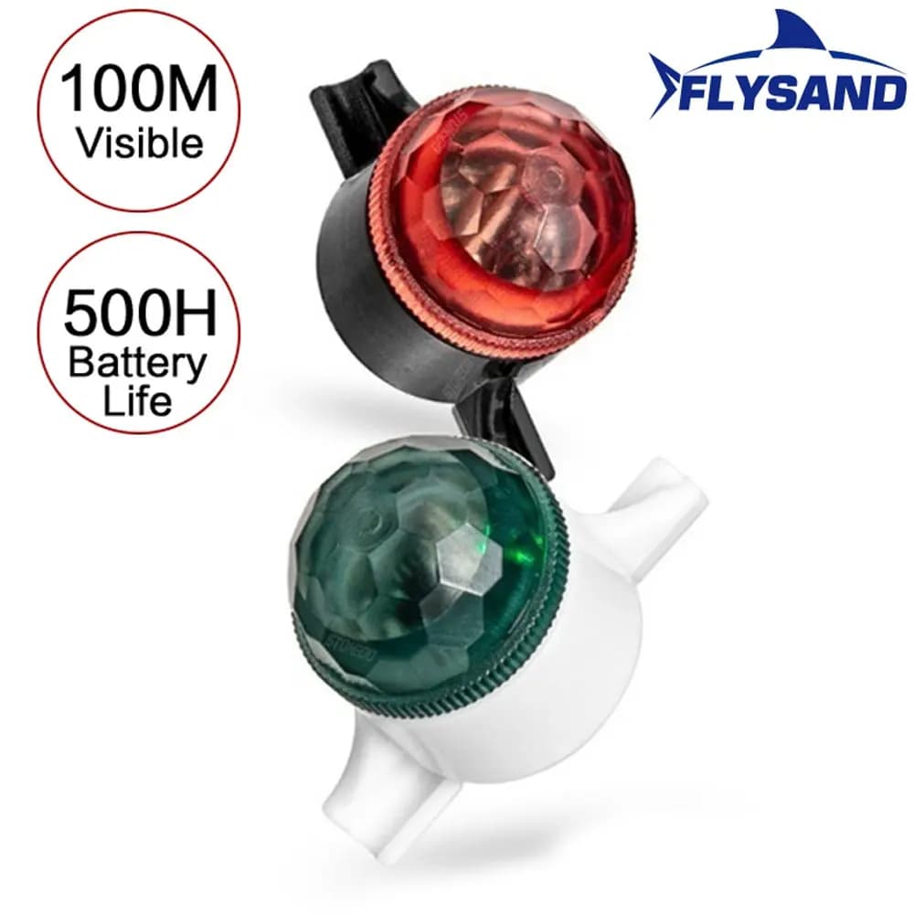 Alarme électronique LED pour pêche nocturne - Indicateur lumineux de touche portable - Accessoires FLYSAND