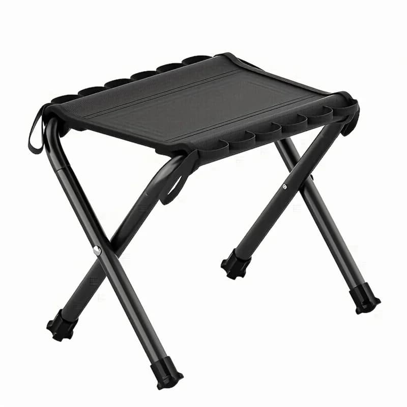Chaise pêche imperméable A79E portable pliable tabouret camping antidérapant siège pique-nique outil extérieur
