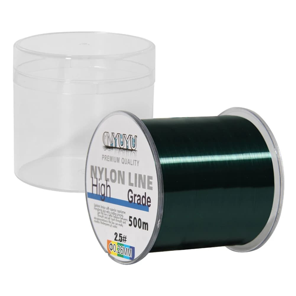 Fil de pêche 500M super résistant 18-90LB pour mer et eau douce résistance à l'abrasion optimale