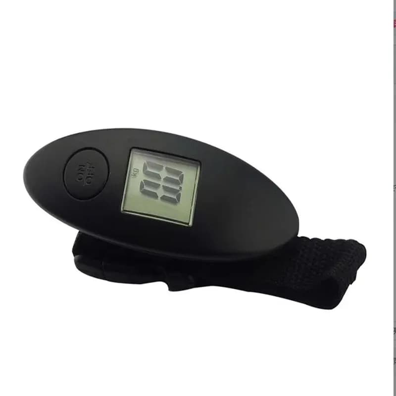 Pèse-bagages digital portable 40kg 100g - Balance voyage avec sangle LCD pour valises et matériel pêche