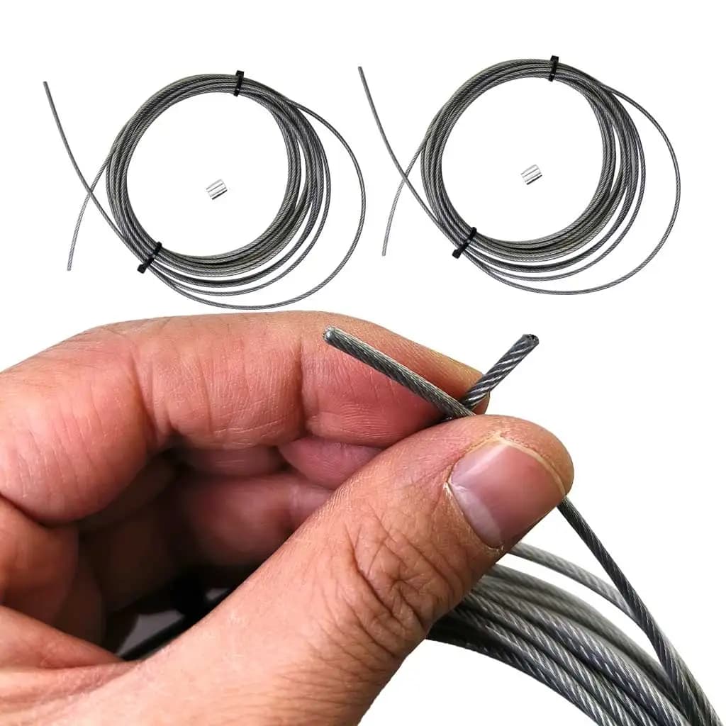 Kit de câble de gouvernail kayak 12 pieds - Système de remplacement ligne montée/descente - Corde gouvernail canoë revêtue