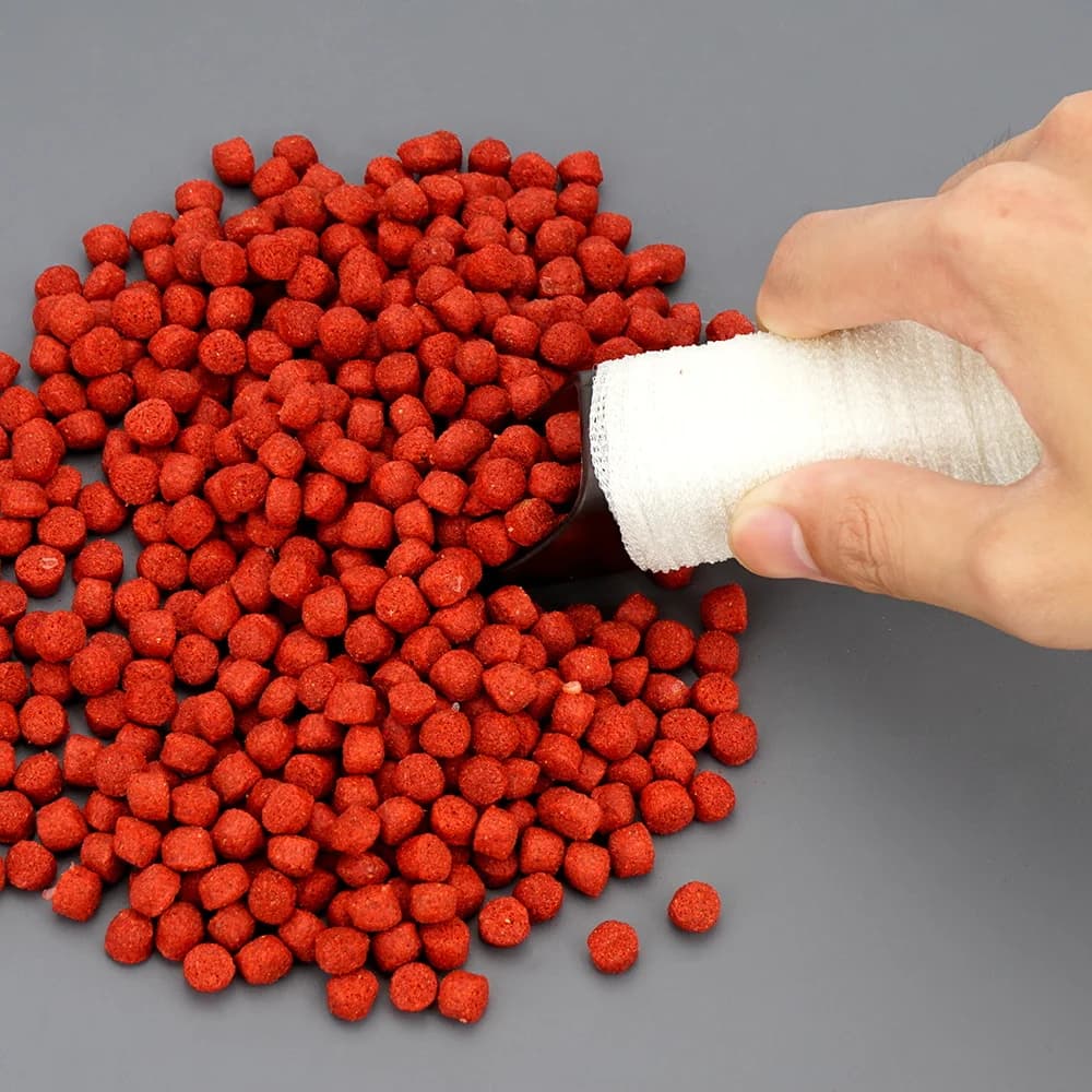 Tube mesh PVA HIRISI 5m dissolution rapide sac appât méthode feeder carpe 18/25/37mm