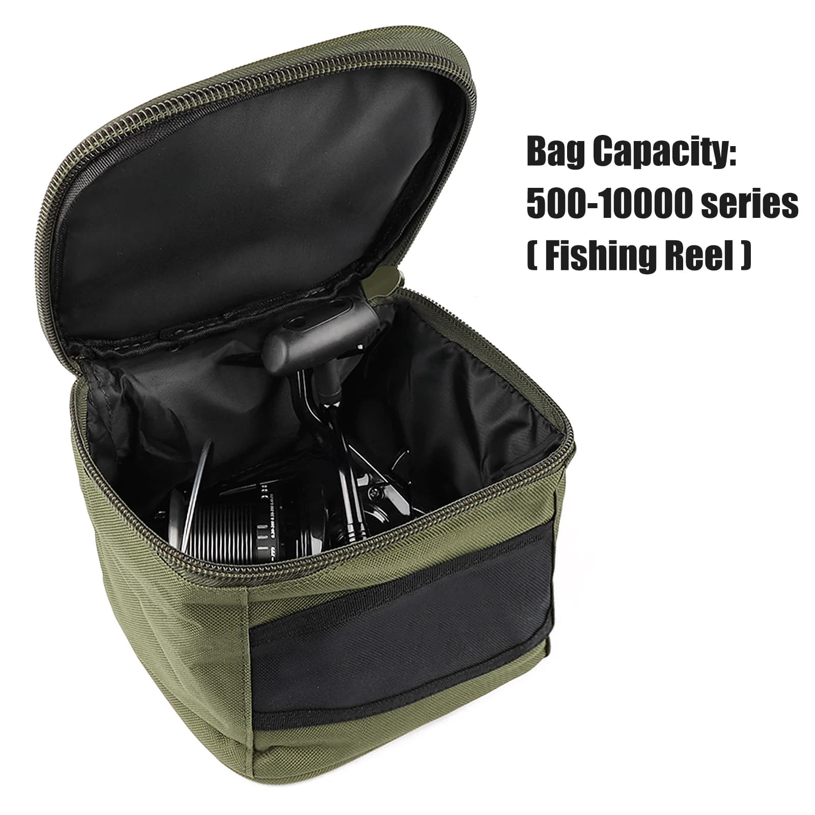 Étui de rangement pour moulinets spinning série 500-10000 avec sac de transport et accessoires de pêche