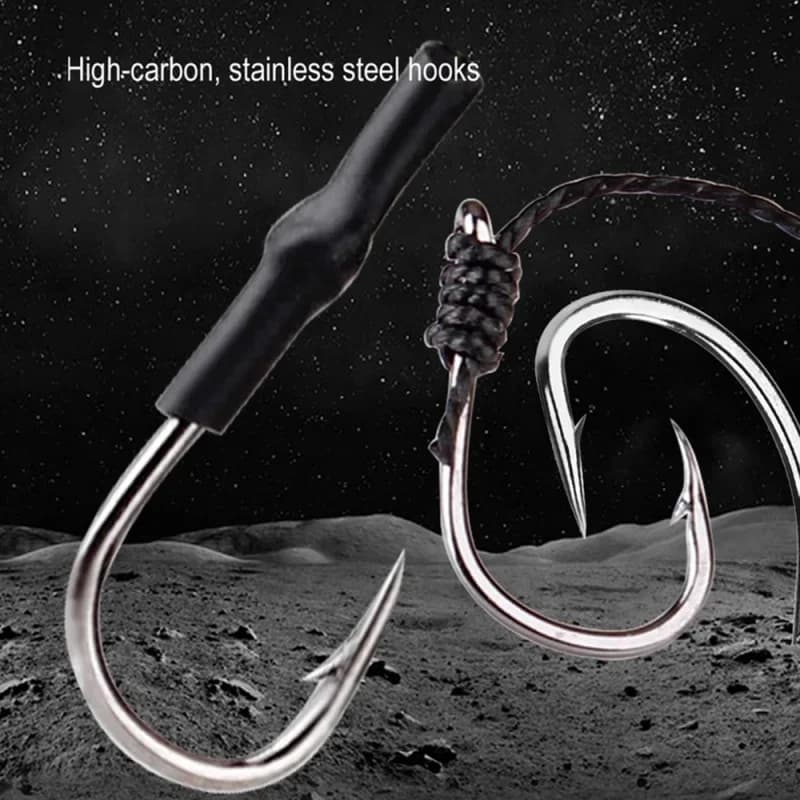 Cage amorçoir feeder pêche à la carpe hameçon acier carbone 30 à 80 grammes pour leurre artificiel