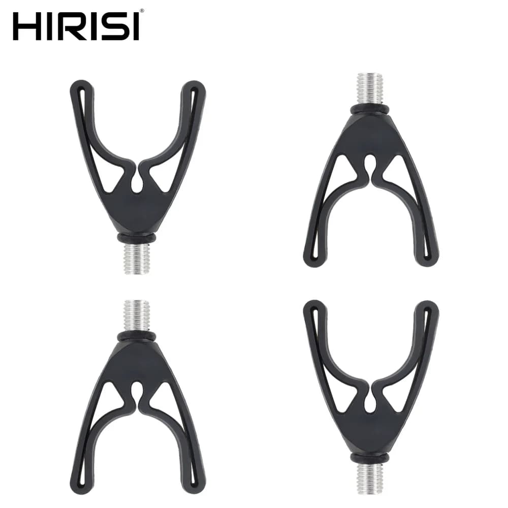 4 têtes de support pour canne à carpe Hirisi - Accessoires pour alarme et buzz bar