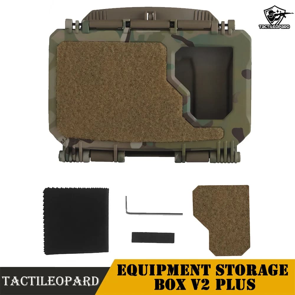 Plateau navigation tactique V2 PLUS - Boîte rangement équipement pêche airsoft formation