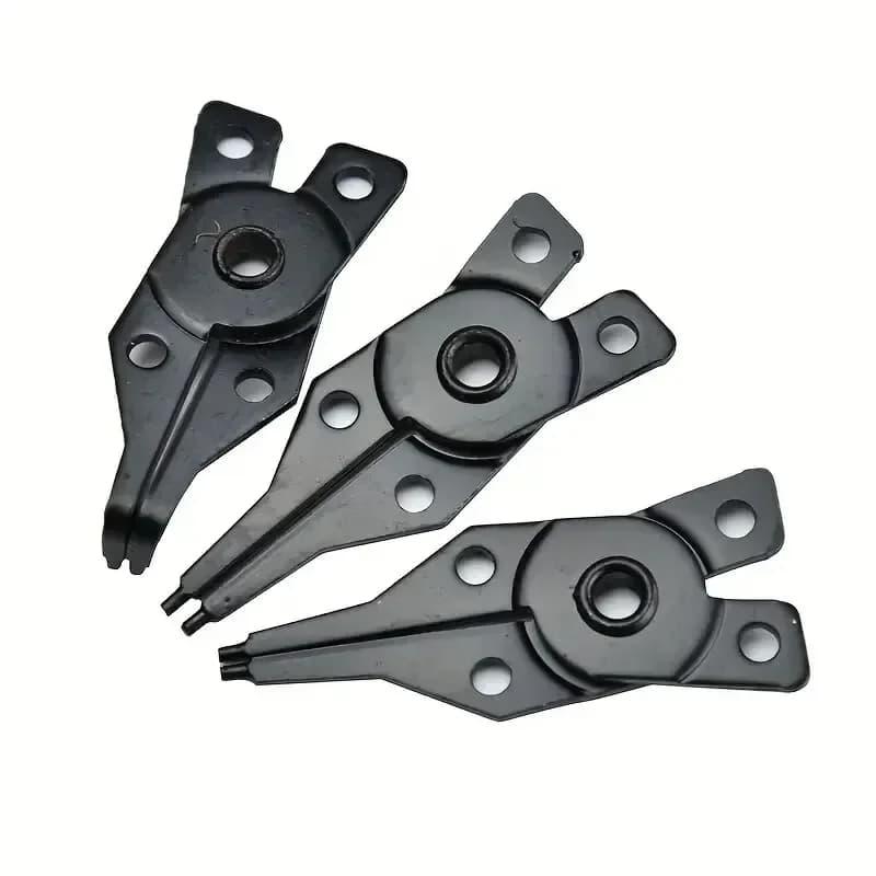 Jeu de pinces circlips 4-en-1 pour entretien matériel pêche - Outils multifonctions professionnels