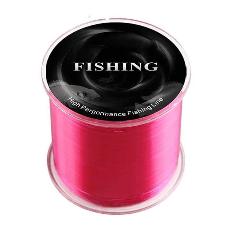 Ligne de pêche nylon 500 mètres haute résistance multifilament pour tous types de pêche