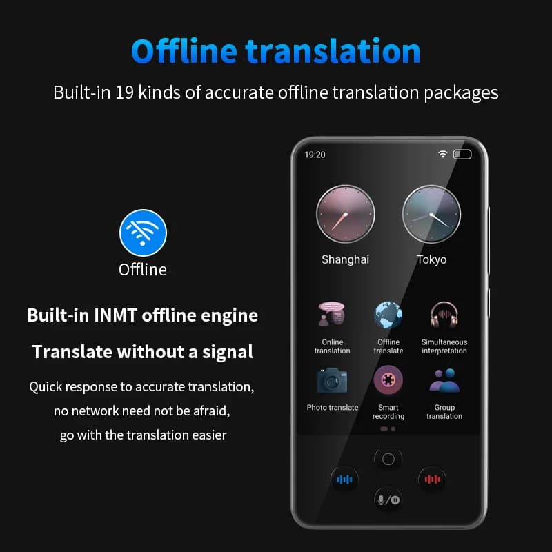 Traducteur vocal instantané 138 langues avec ChatGPT pour la pêche et voyages à l'étranger