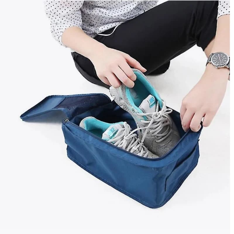 Sacs à chaussures pliables étanches voyage rangement grande capacité multifonction organisateur chaussures portable