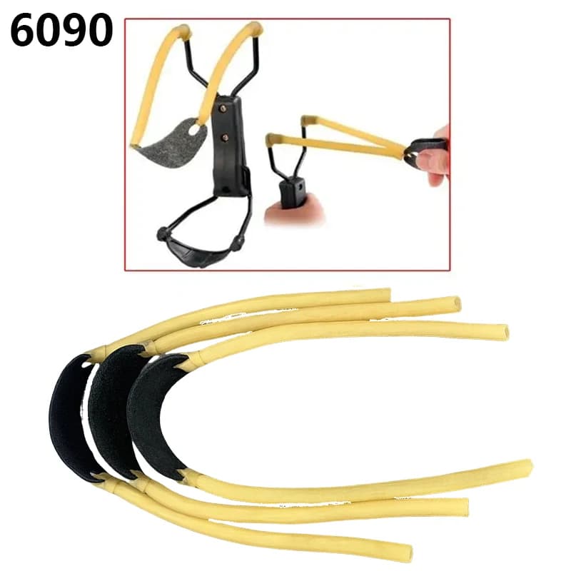 Bandes élastiques puissantes pour fronde de poche - Accessoire pêche et chasse outdoor remplacement