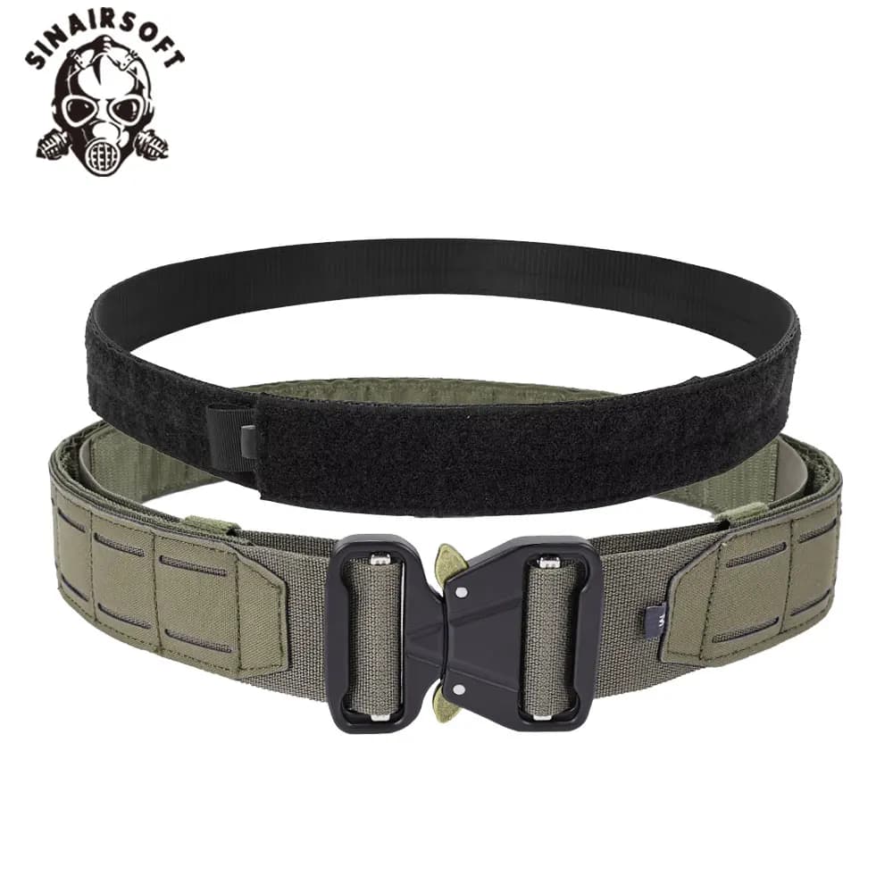 Ceinture tactique 2 pouces quick release SINAIRSOFT multicam - Accessoire pêche chasse laser MOLLE