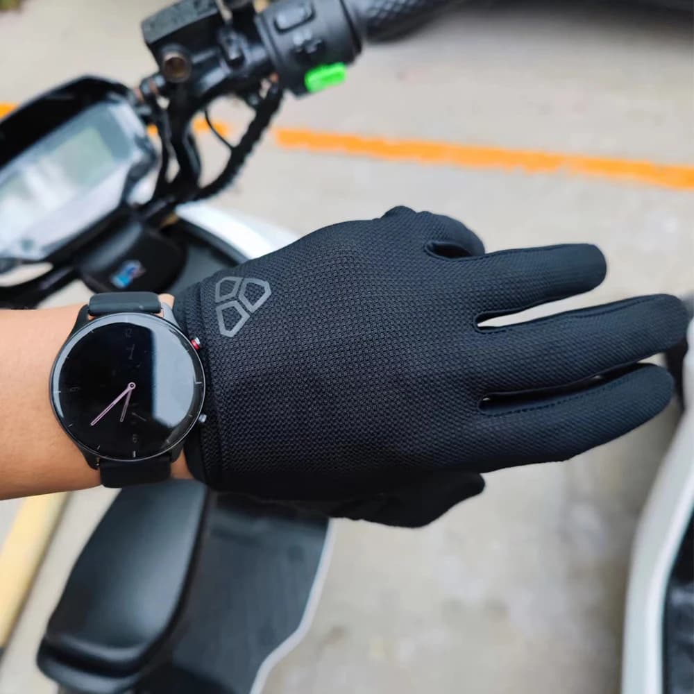 Gants vélo XRD amortissants anti-dérapage écran tactile - Protection mains pour pêcheurs cyclistes