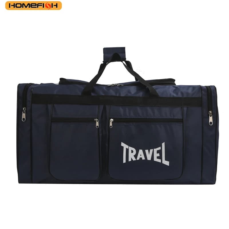HOMEFISH Travel Bag Foldable Large Capacity Waterproof Business Sports Handbag W