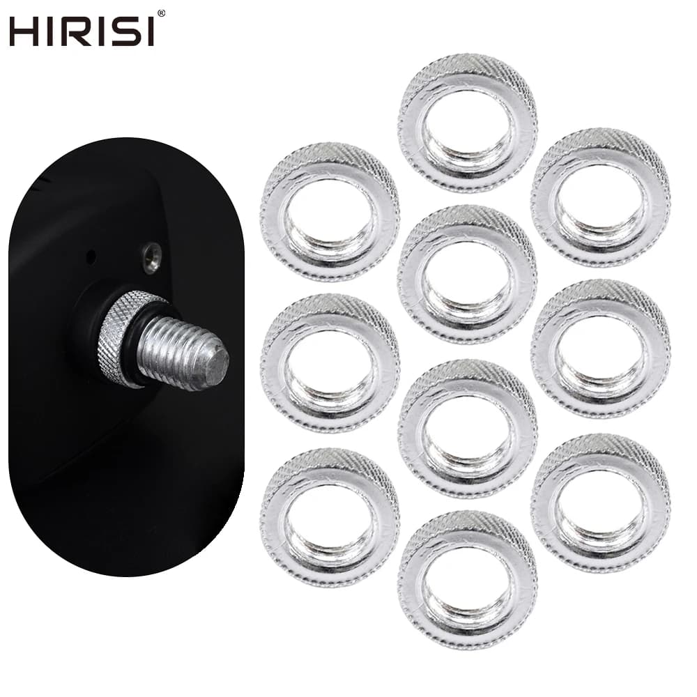 Écrous visserie 10 pièces filetage standard - fixation alarmes carpe, rod pods, buzz bars