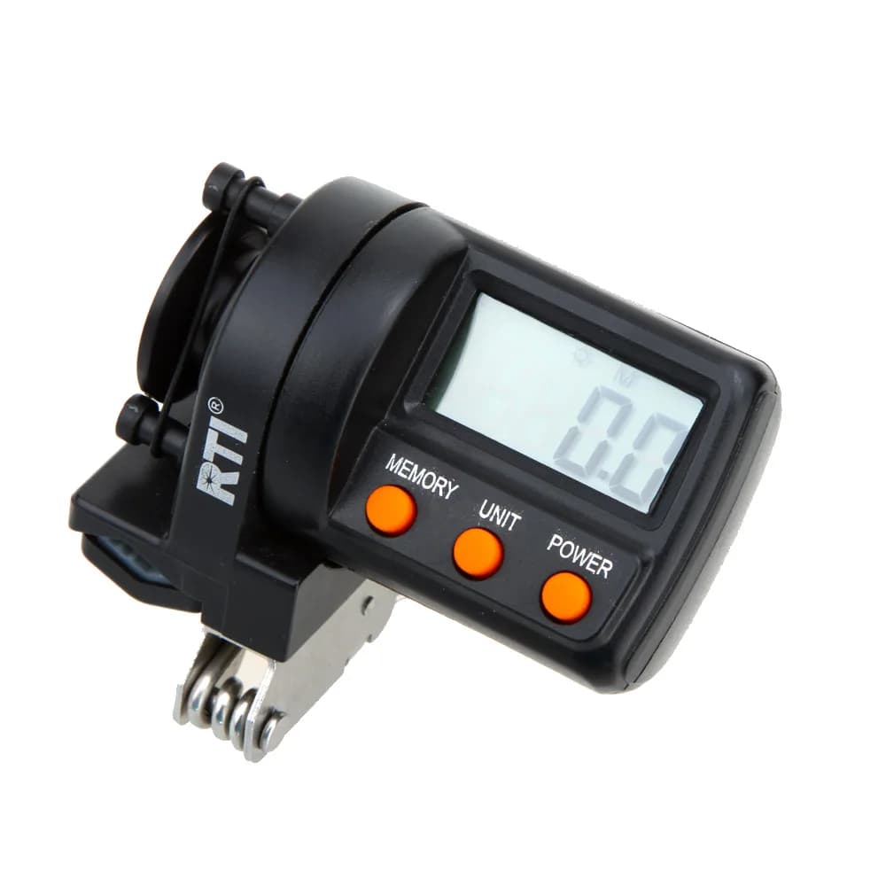 Compteur ligne pêche numérique 999.9m affichage digital ABS pour pêche de nuit accessoire